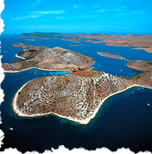 Kornaten, Inseln des Nationalparks in Dalmatien/Kroatien