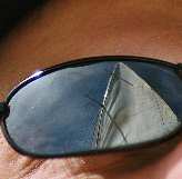 Gespiegeltes Segel in der Sonnenbrille von Dani